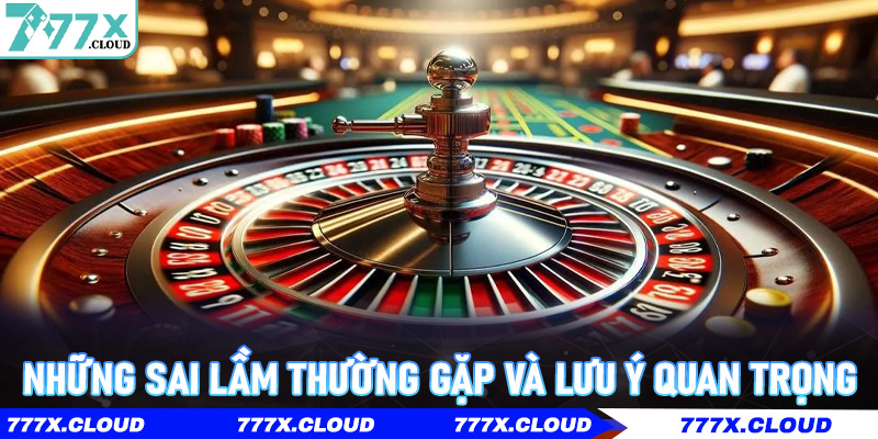 Những sai lầm thường gặp và lưu ý quan trọng